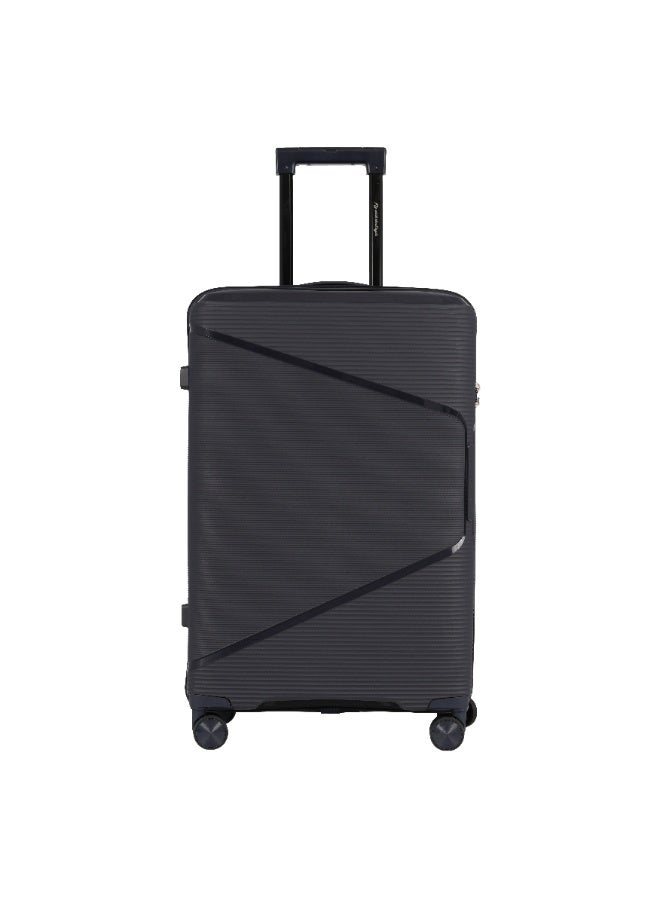 Eagle Express Cruiser Elite 3-Piece Hybrid PP & Nylon Hard-Shell Travel Luggage Set – 20/24/28 Inch, - Image 3